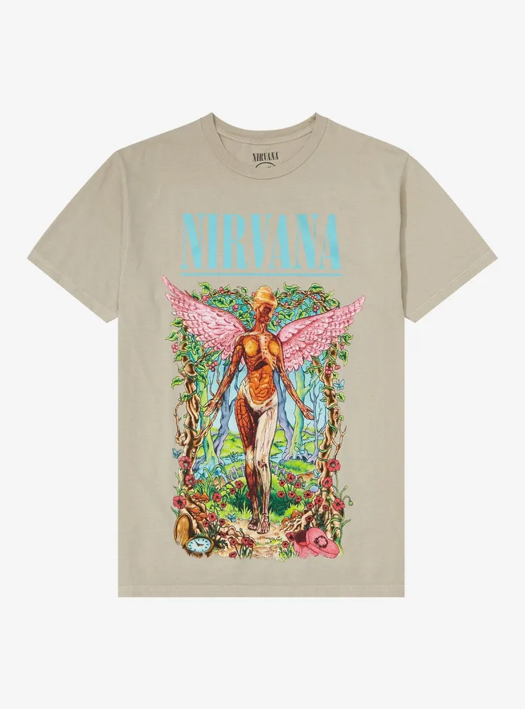 Tee shirt best sale nirvana in utero