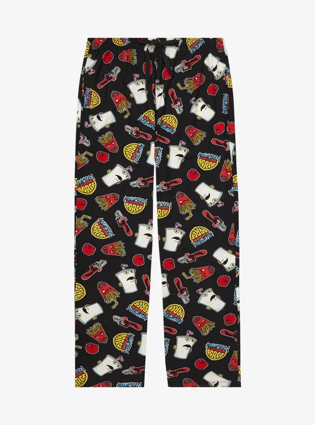 Boxlunch Aqua Teen Hunger Force Allover Print Sleep Pants