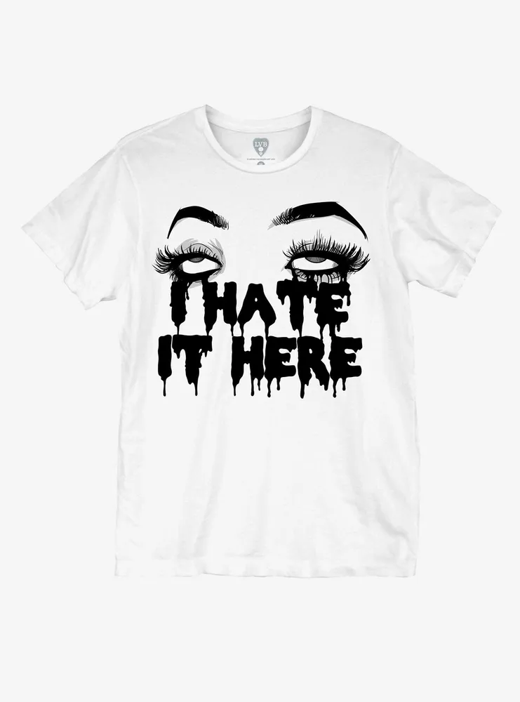Hot Topic I Hate It Here Eyes T-Shirt By LVBart | Bramalea City Centre