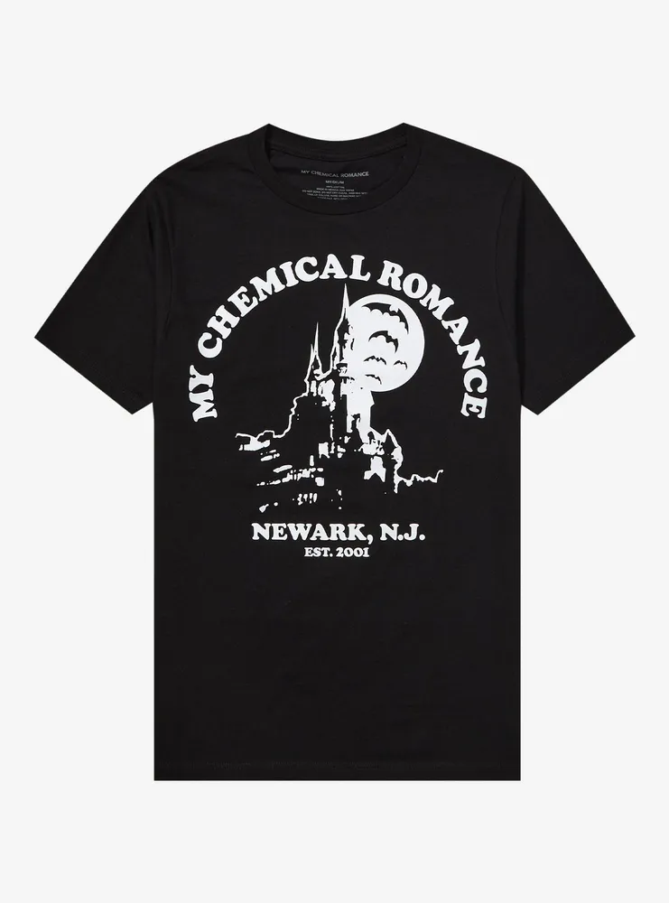 MCR Size store S Official 2022 Tour Merch GLOW IN THE DARK Haunted Castle Shirt