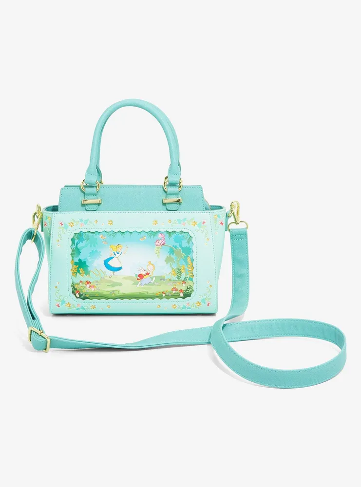 Loungefly deals Disney Alice in Wonderland Satchel Purse Bag