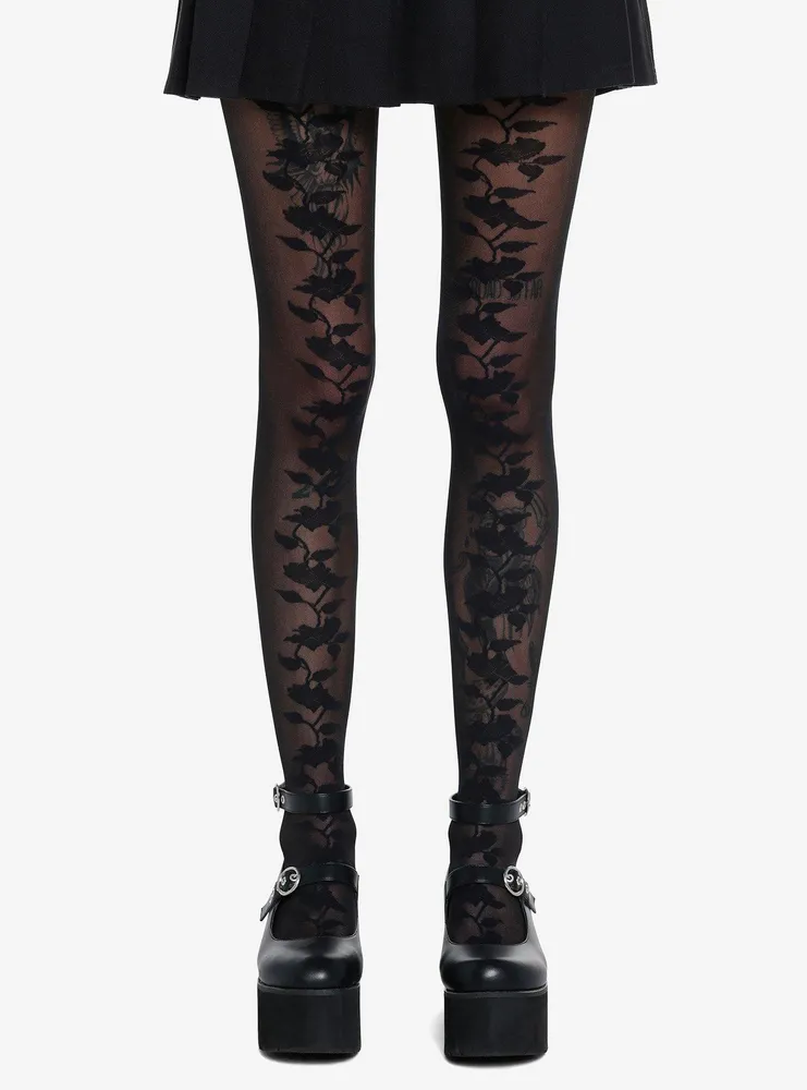 Hot topic hotsell fishnet leggings