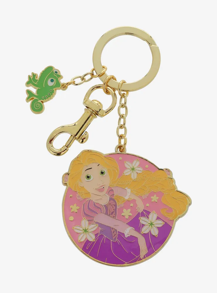 Boxlunch Disney Tangled Rapunzel Multi Charm Keychain - BoxLunch ...