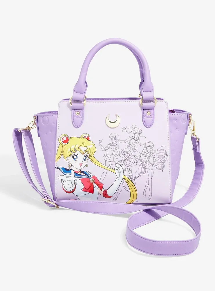 Hot Topic Pretty Guardian Sailor Moon Black Moon Clan Satchel Bag