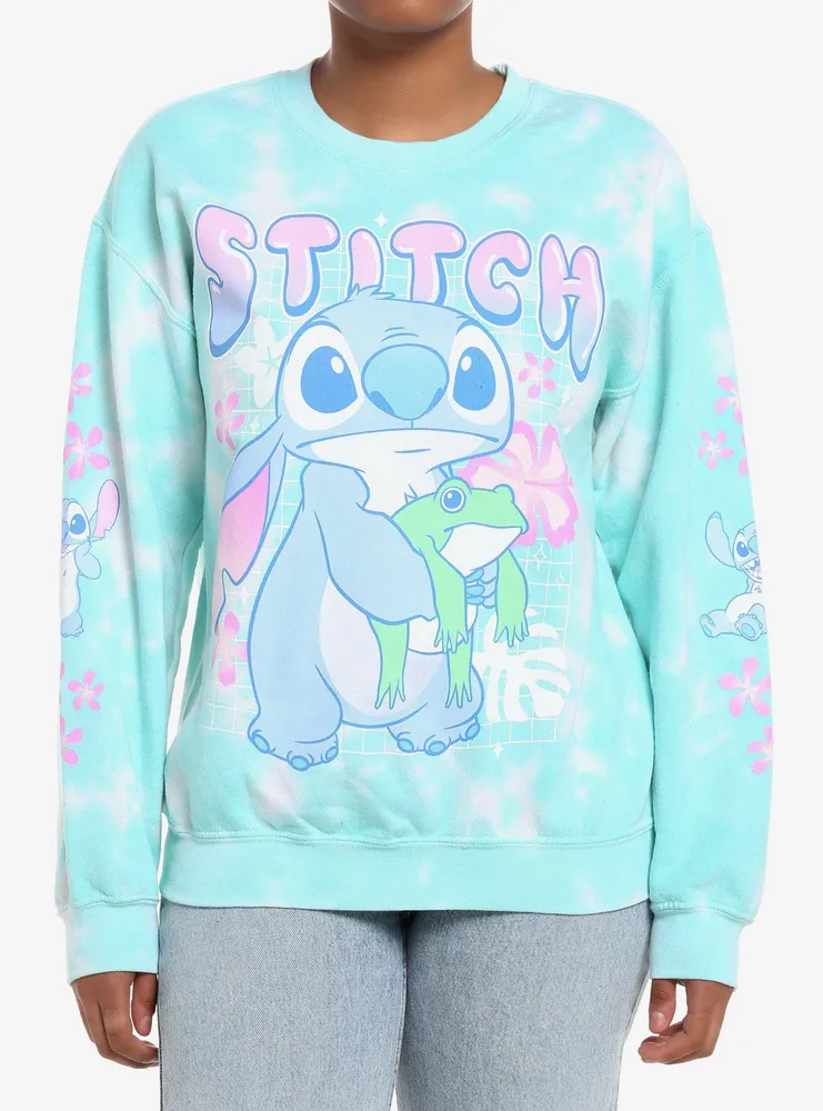 Tie dye clearance stitch sweatshirt