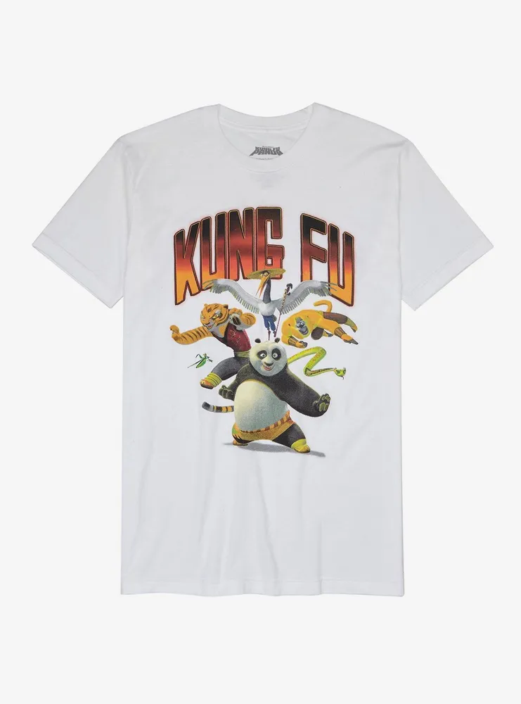 Hot Topic Kung Fu Panda Furious Five T Shirt CoolSprings Galleria