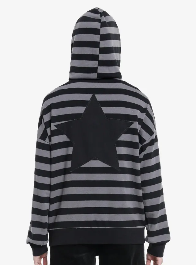 トップス IGUSA STAR STAMP HOODIE Altar'd State Stripe Star Hoodie at CoolSprings Galleria in