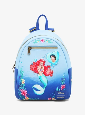 Loungefly Disney The Little Mermaid newest Ariel & Sisters Mini Backpack