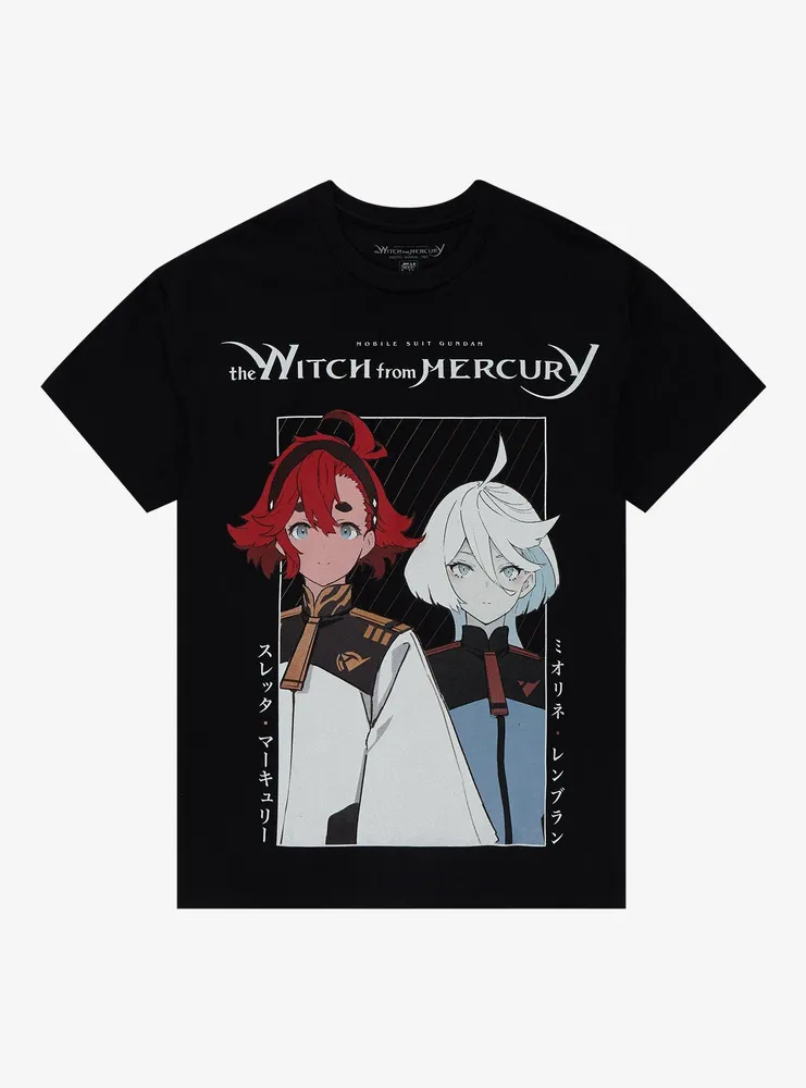 Hot Topic Mobile Suit Gundam: The Witch From Mercury Duo T-Shirt