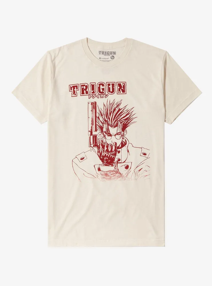 超ポイント祭?期間限定 00s trigunトライガン アニメ Tシャツ トップス