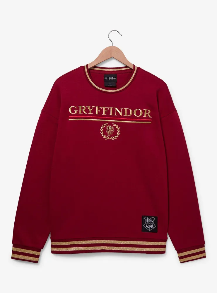 Gryffindor embroidered crewneck new arrivals