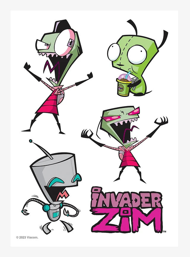 Invader Zim GIR Kigurumi good Onesie - Hot Topic 2019