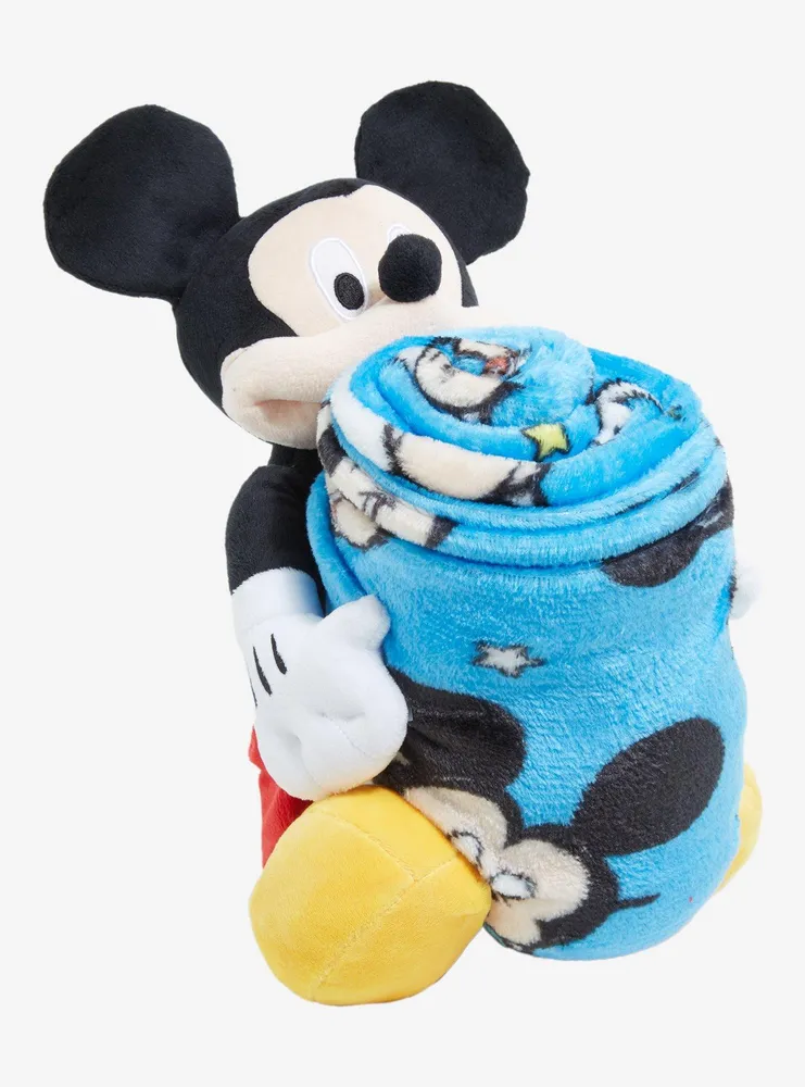 Disney character pillow clearance and throw set