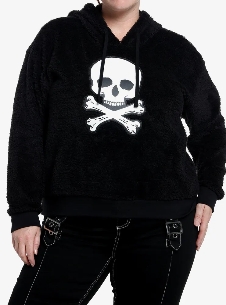 Girls skull online hoodie