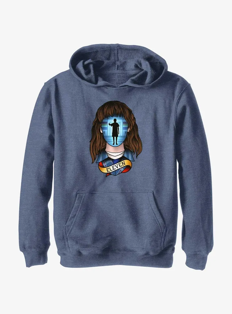 Youth stranger things sales hoodie