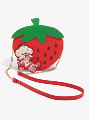 Strawberry Shortcake Gingham Picnic Basket newest Crossbody Bag & Wallet SET NWT