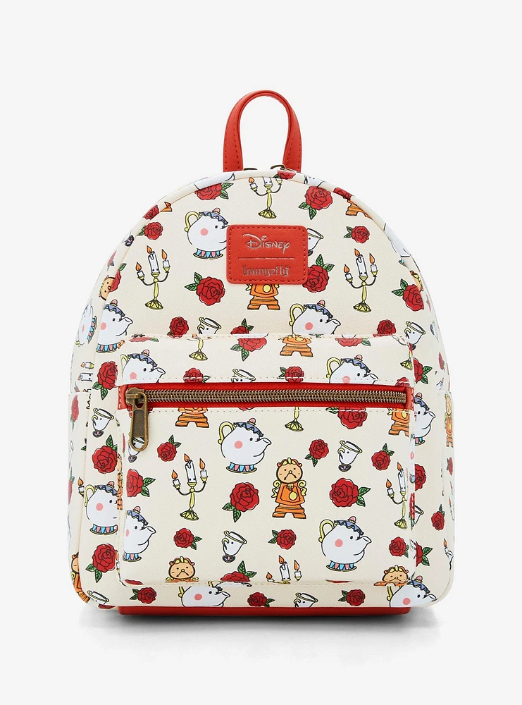 Beauty and shops the beast loungefly backpack