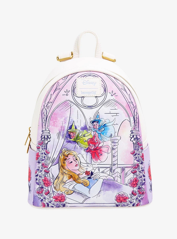 Loungefly Disney Princess Stories The Sleeping Beauty Aurora buy Mini Backpack