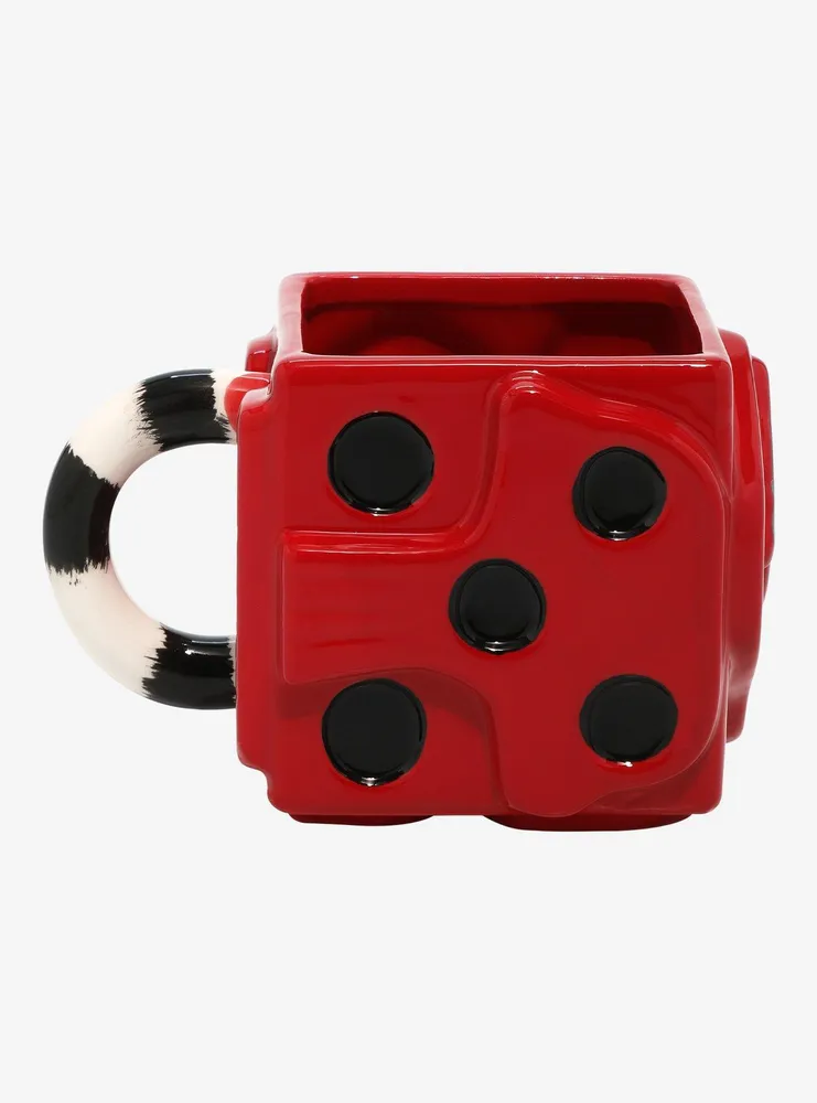 Hot Topic The Nightmare Before Christmas Oogie Boogie Dice Sculpted Mug