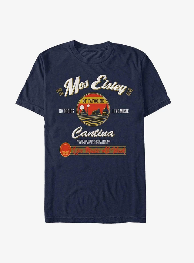 Mos eisley cantina t shirt discount