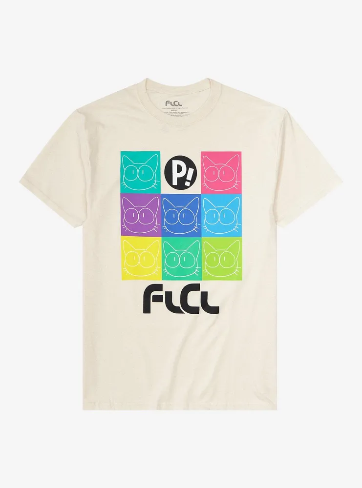 Hot Topic FLCL Takkun Grid T-Shirt | CoolSprings Galleria