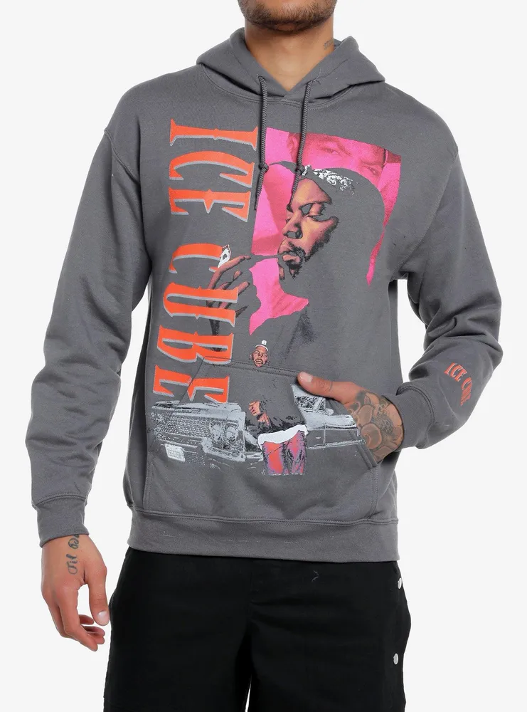 Hot Topic Ice Cube Portrait Collage Hoodie Hawthorn Mall