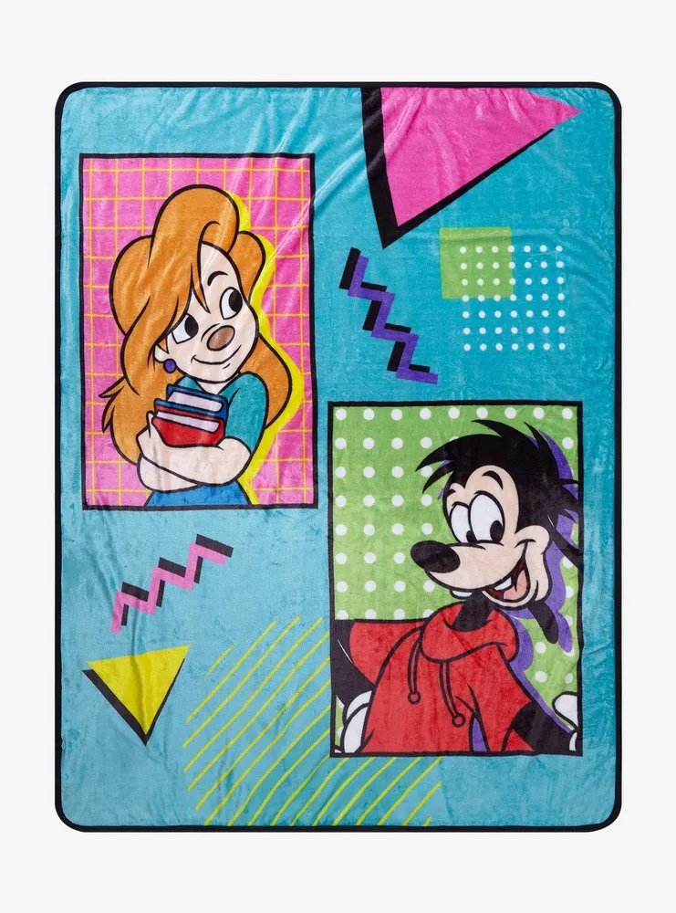 Hot Topic Disney A Goofy Movie Duo Throw Blanket Hawthorn Mall