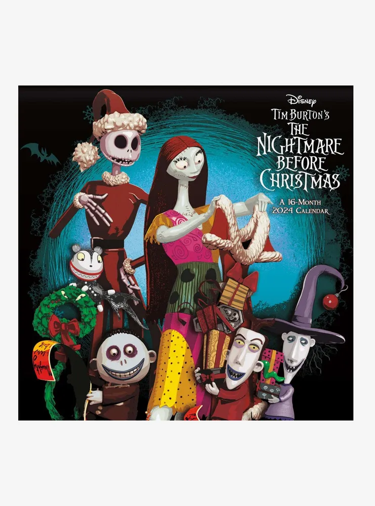 Hot Topic The Nightmare Before Christmas 2024 Calendar Green Tree Mall