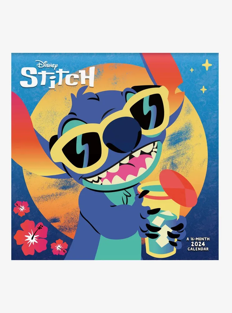 Hot Topic Disney Stitch 2024 Calendar Green Tree Mall