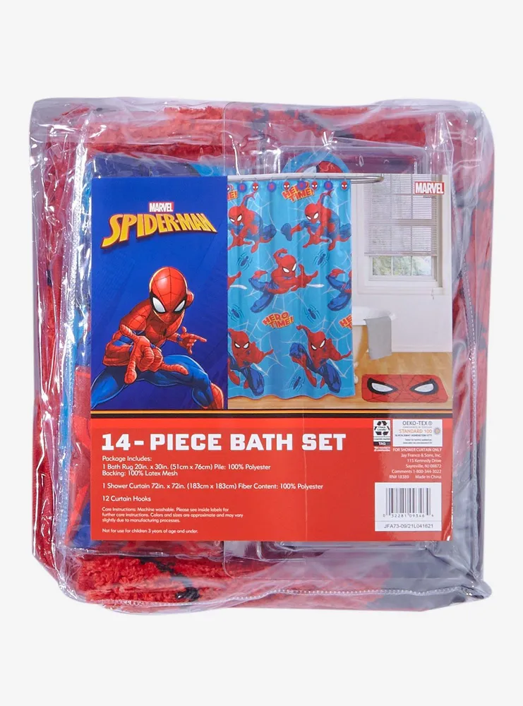 Hot Topic Marvel SpiderMan Bath Set Hawthorn Mall