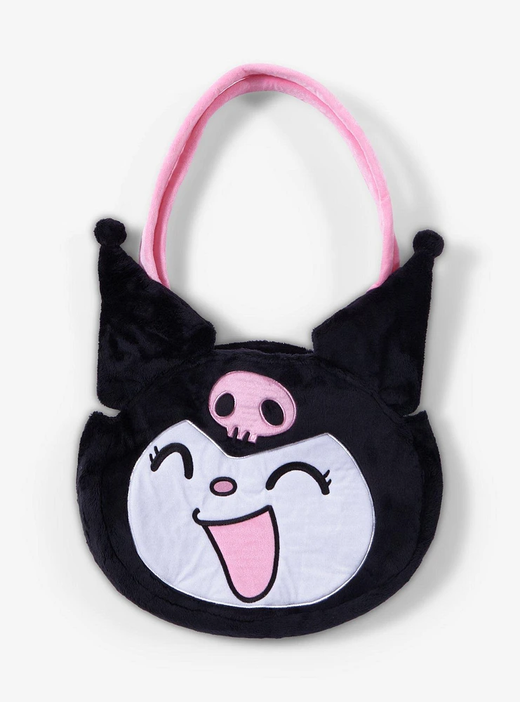 Kuromi on sale face tote bag