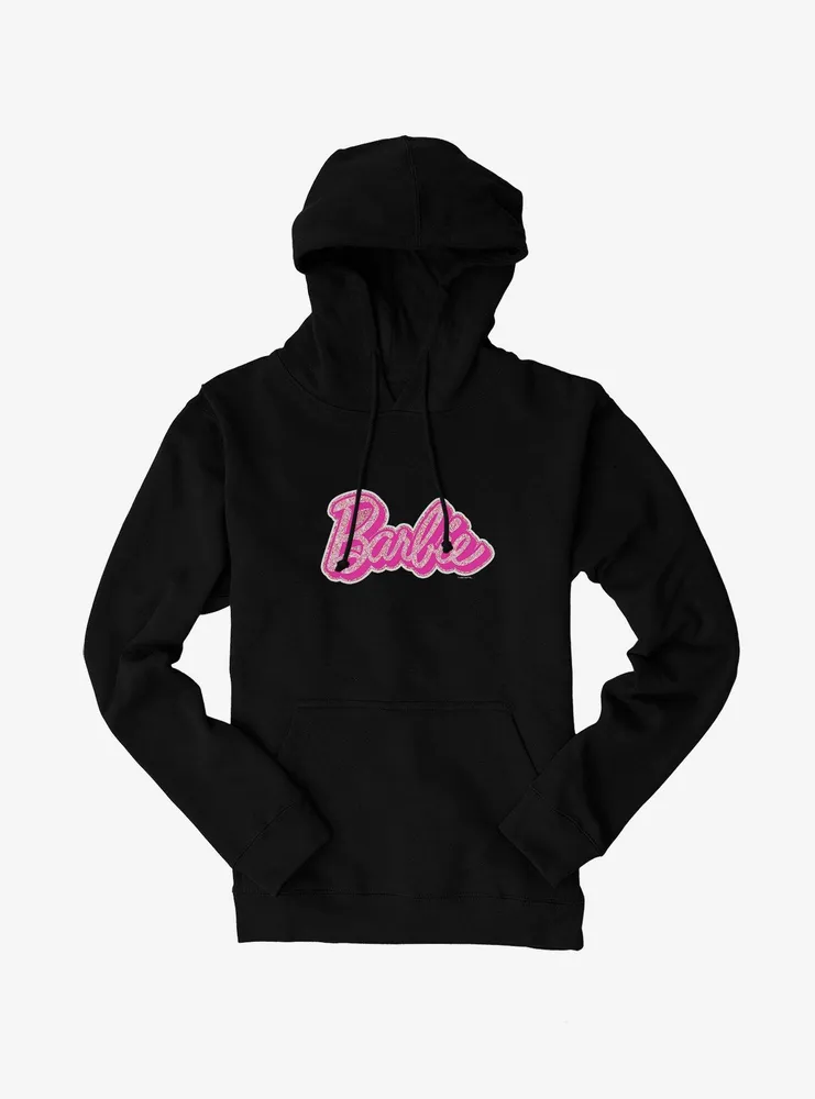 Boxlunch Barbie Glam Logo Hoodie | CoolSprings Galleria