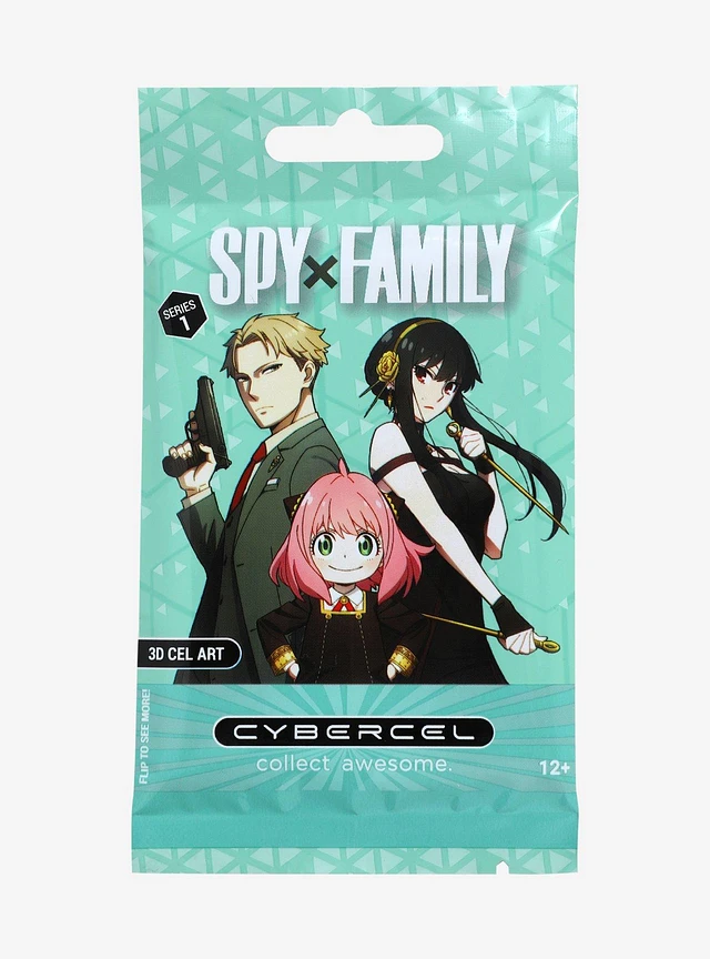 Hot Topic Cybercel Spy X Family Series 1 Trading Card Pack 