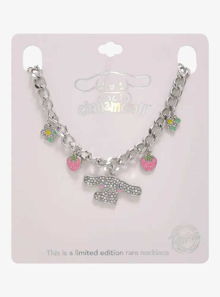 Hot Topic Cinnamoroll Strawberry Bling Chain Necklace | Hamilton Place