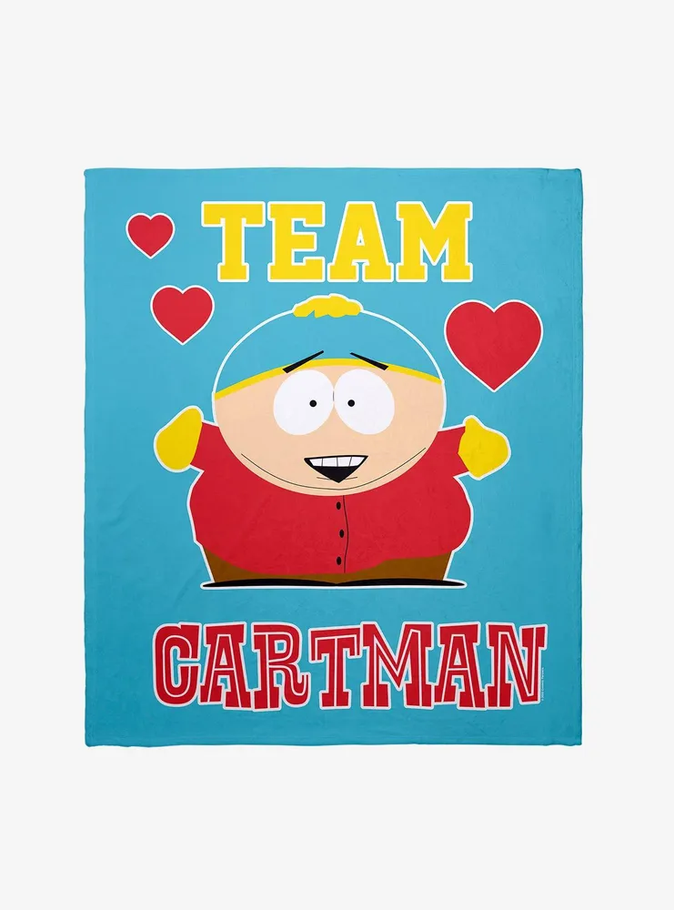Boxlunch South Park Team Cartman Throw Blanket Mall of America®