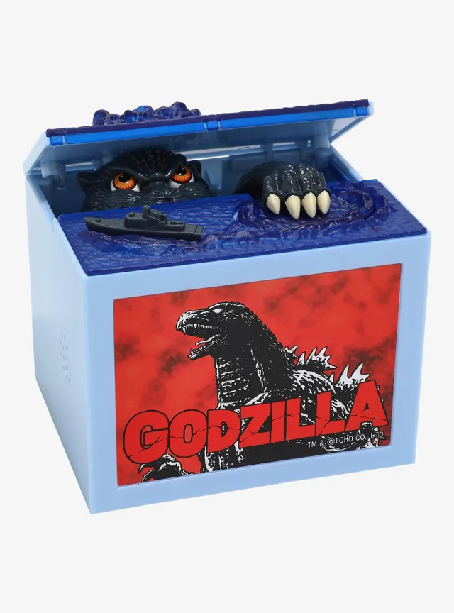 Boxlunch Godzilla Stealing Mechanical Coin Bank CoolSprings Galleria