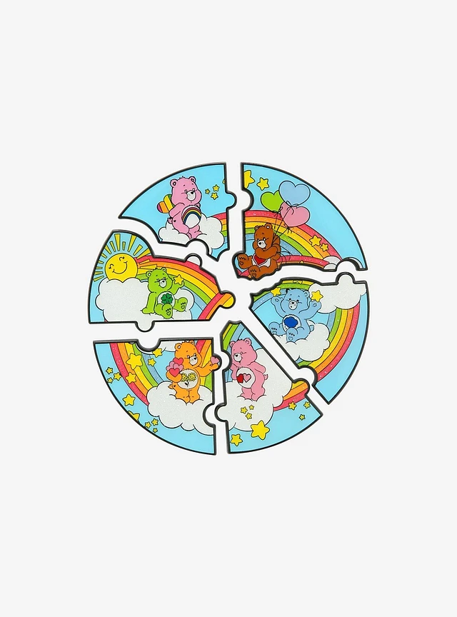Hot Topic Loungefly Care Bears Rainbow Puzzle Blind Box Enamel Pin