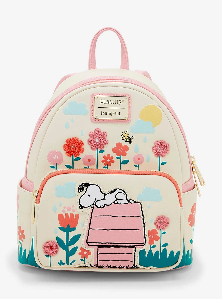 Loungefly Peanuts Snoopy and Woodstock Christmas Mini 2024 Backpack