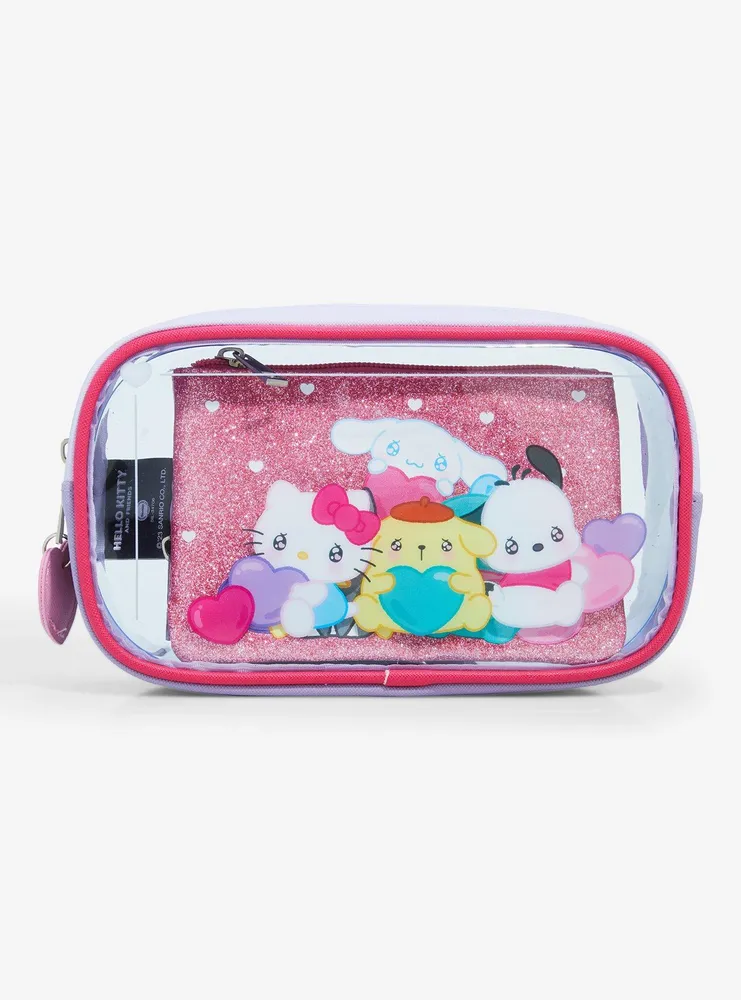 Boxlunch Sanrio Hello Kitty And Friends Emo Kyun Makeup Bag Set — Boxlunch Exclusive 5669