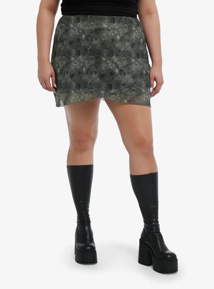 Forest green hotsell mini skirt