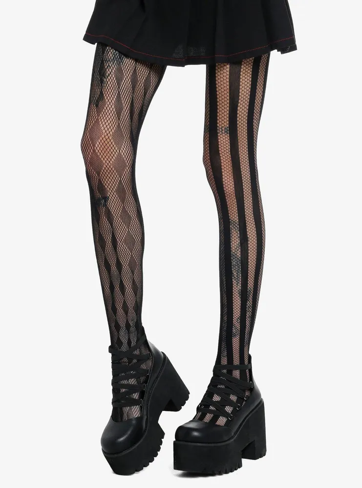 Hot topic fishnet 2025 tights