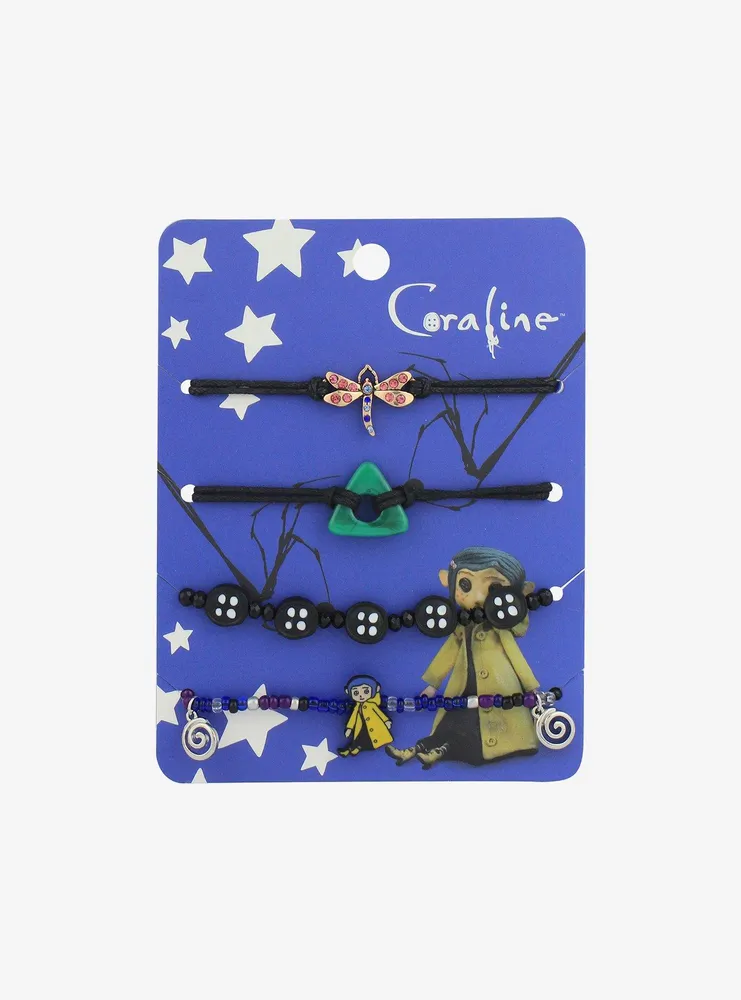 Hot Topic Coraline Symbols Bracelet Set | Hamilton Place