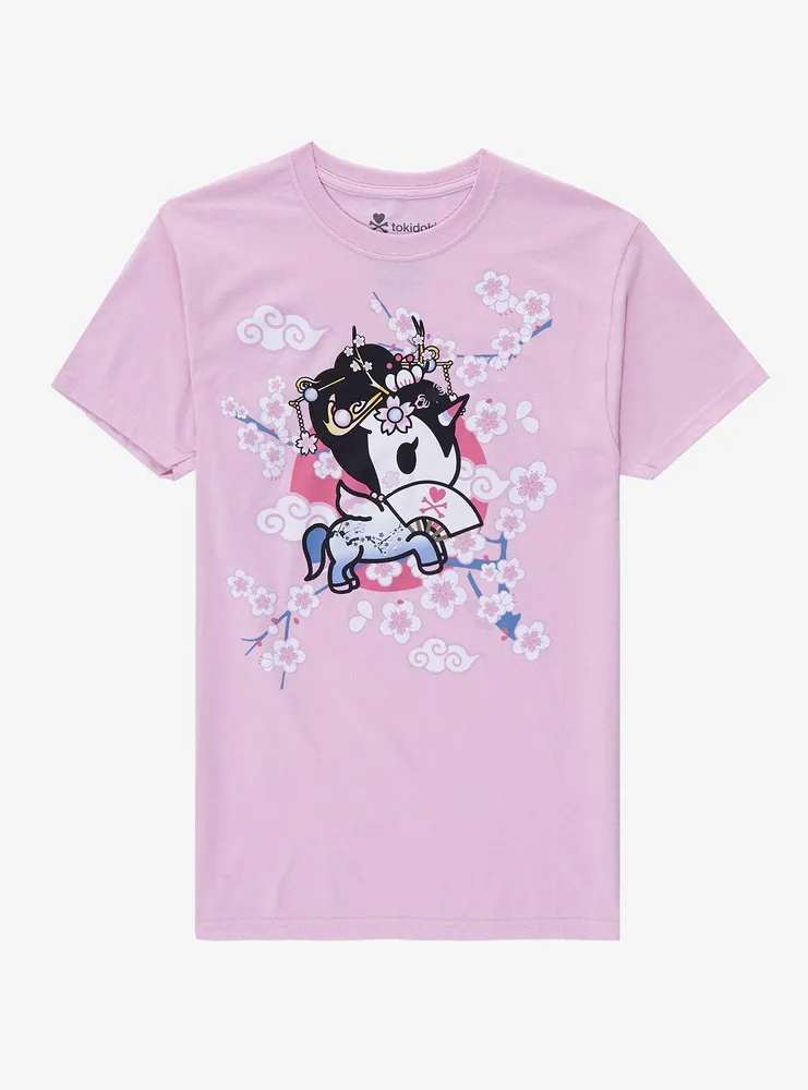 Hot Topic Tokidoki Yoshino Unicorno Boyfriend Fit Girls T-Shirt