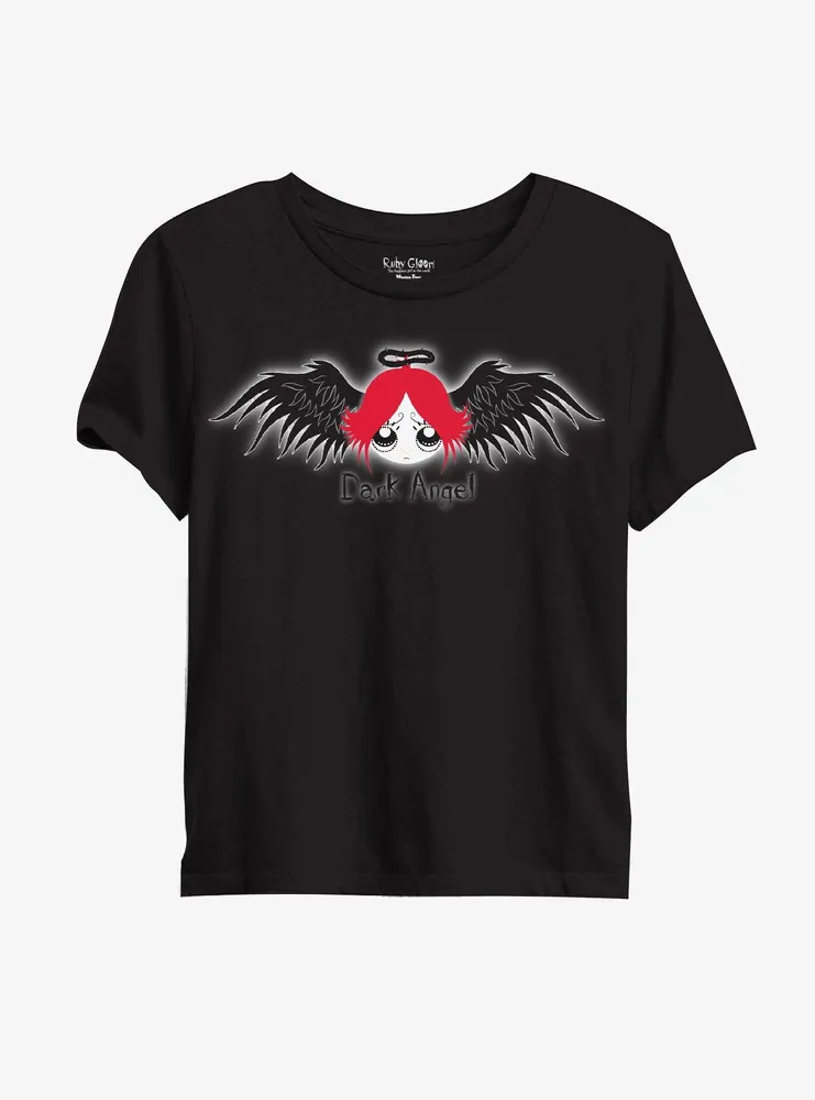 Hot Topic Ruby Gloom Dark Angel Boyfriend Fit Girls T-Shirt | Hamilton ...