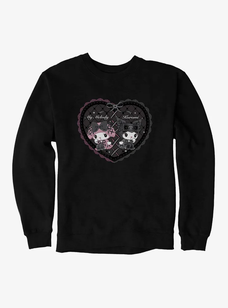 Black heart sweatshirt hot sale