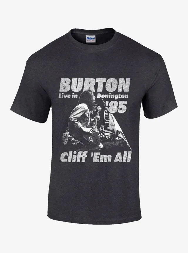 Cliff burton 2025 skull t shirt