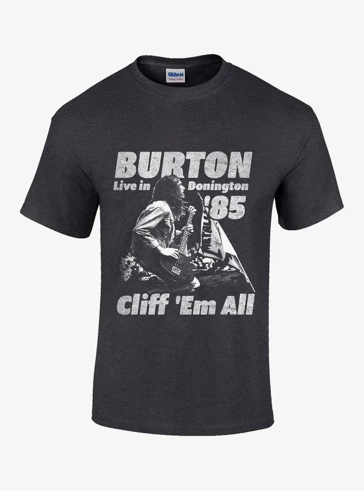 Hot Topic Cliff Burton Live T Shirt Hamilton Place