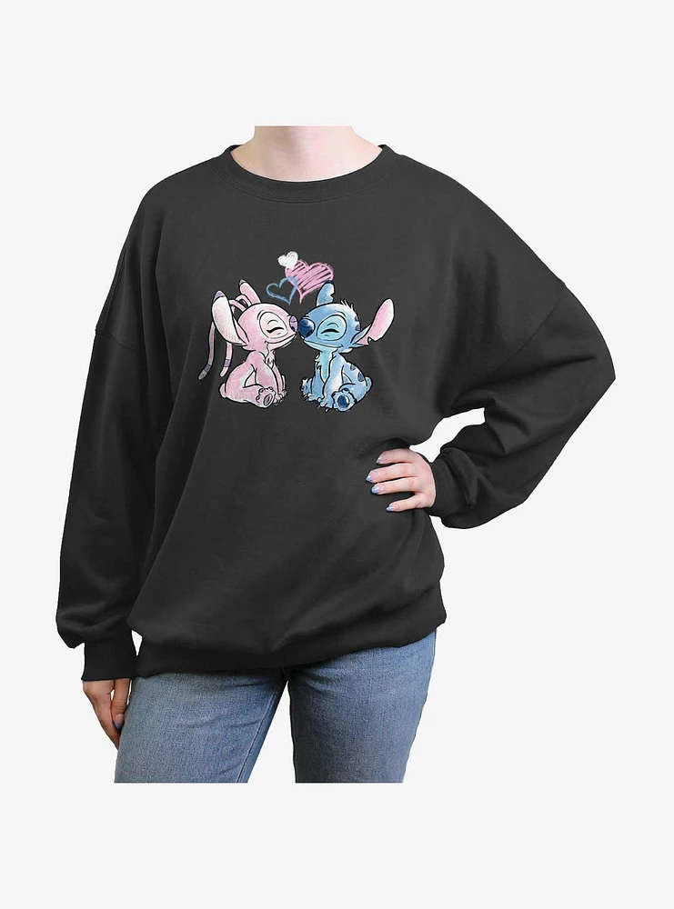 MD high quality Disney Lilo & Stitch: The Series Angel Crewneck