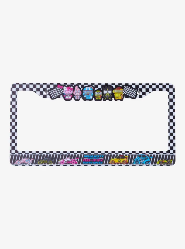 Anime Merch Sanrio Hello Kitty and Friends Racing Checkered