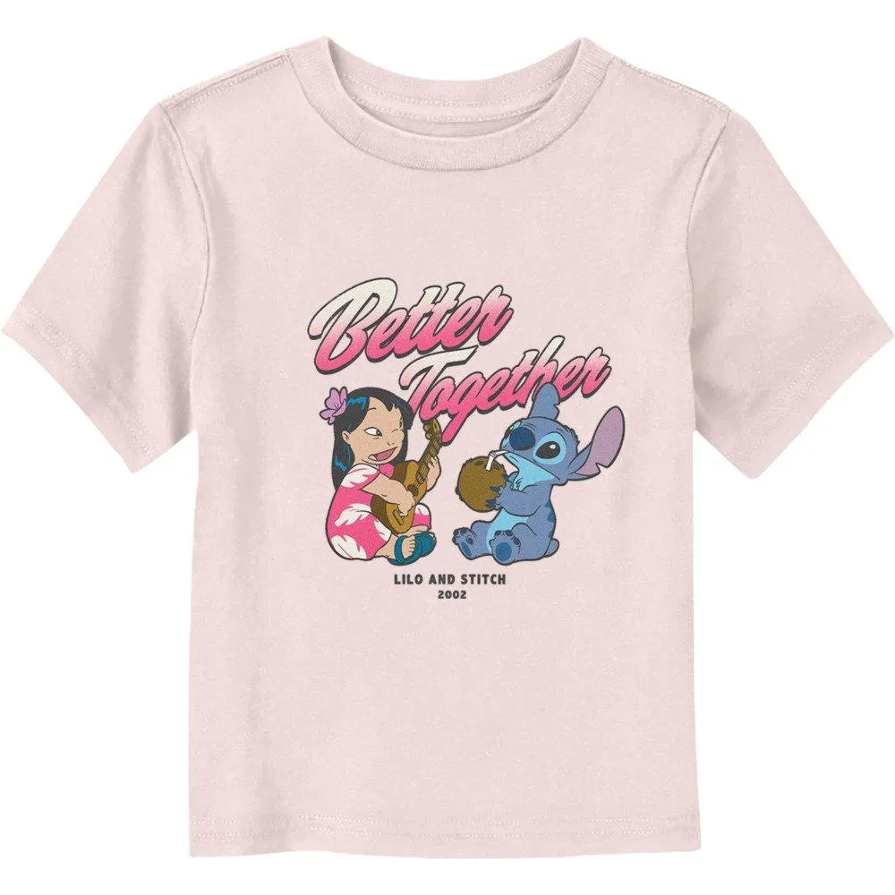 Boxlunch Disney Lilo & Stitch Better Together Toddler T-Shirt